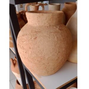 Rustic Clay Vase Olaria Stj