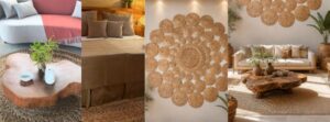 Natural Fiber Rugs - raffia objects home decor