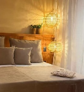 Natural Fiber Lighting Raffia Objects Home Decor