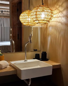 Natural Fiber Lighting Raffia Objects Home Decor